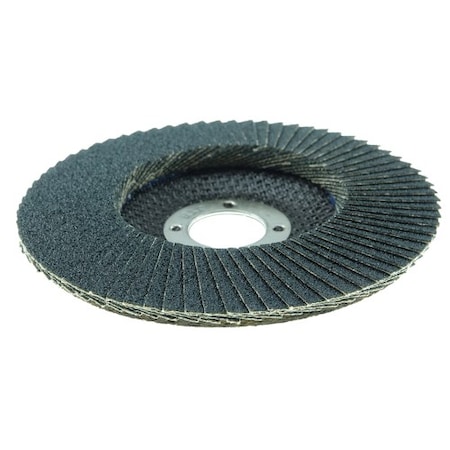 Weiler 5" Tiger Paw Abrasive Flap Disc, Conical (TY29), 40Z, 7/8" 51129